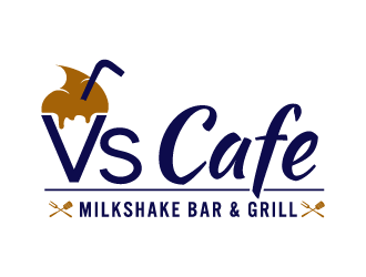 Vs Cafe logo design by bluespix