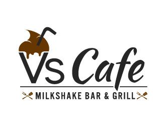 Vs Cafe logo design by bluespix