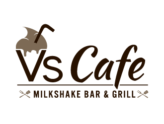 Vs Cafe logo design by bluespix
