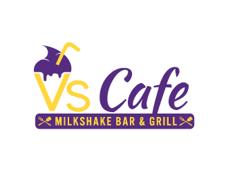 Vs Cafe logo design by bluespix