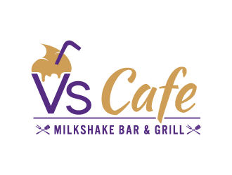 Vs Cafe logo design by bluespix