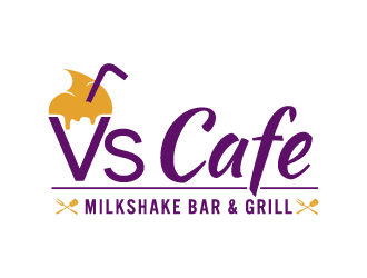 Vs Cafe logo design by bluespix