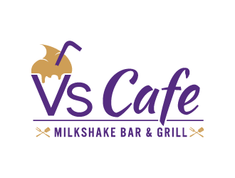 Vs Cafe logo design by bluespix