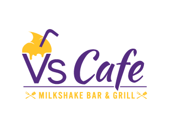 Vs Cafe logo design by bluespix