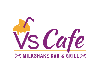 Vs Cafe logo design by bluespix