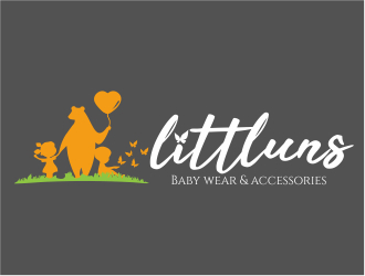 Littluns logo design by nikkiblue