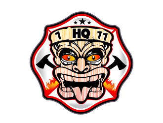 firefighter logo design by LucidSketch