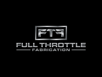 Full Throttle Fabrication  logo design by alby