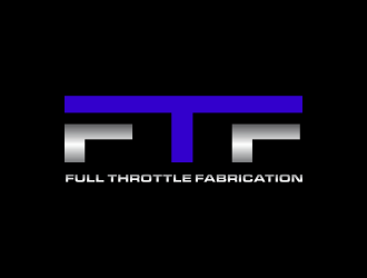 Full Throttle Fabrication  logo design by GassPoll
