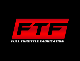 Full Throttle Fabrication  logo design by GassPoll