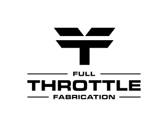 Full Throttle Fabrication  logo design by GassPoll