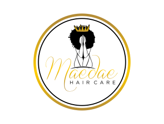 Maedae Hair Care logo design by GassPoll