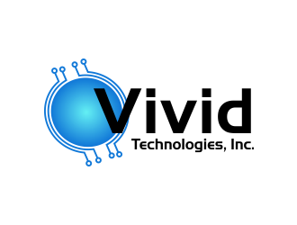 Vivid Technologies, Inc. logo design by Greenlight