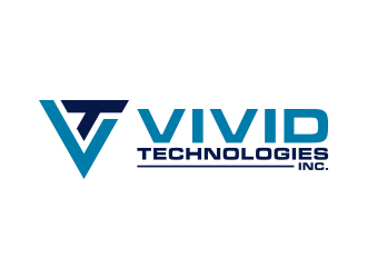 Vivid Technologies, Inc. logo design by lexipej