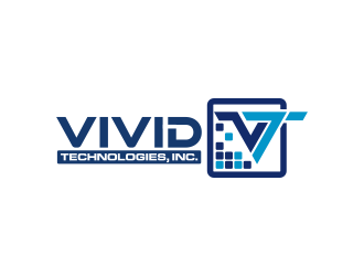 Vivid Technologies, Inc. logo design by pakderisher