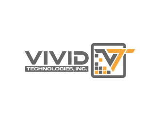 Vivid Technologies, Inc. logo design by pakderisher