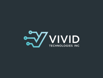 Vivid Technologies, Inc. logo design by yeve