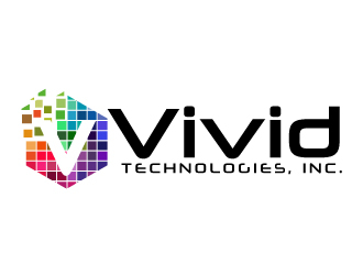 Vivid Technologies, Inc. logo design by AamirKhan