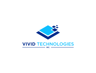 Vivid Technologies, Inc. logo design by GassPoll