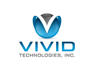 Vivid Technologies, Inc. logo design by akilis13