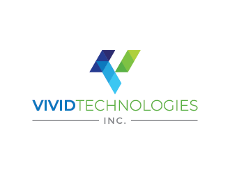 Vivid Technologies, Inc. logo design by mhala