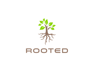 Rooted logo design by kazama