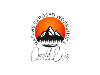 Nature Exposed Workshops - David Enos Photography logo design by Walv