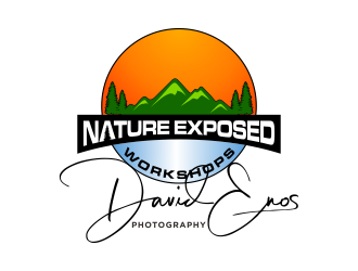 Nature Exposed Workshops - David Enos Photography logo design by almaula