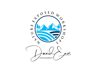Nature Exposed Workshops - David Enos Photography logo design by Sheilla
