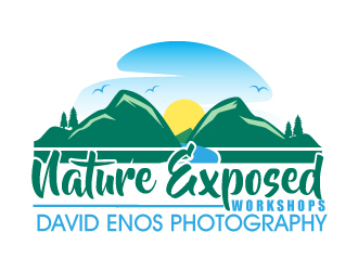 Nature Exposed Workshops - David Enos Photography logo design by AamirKhan