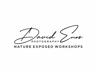 Nature Exposed Workshops - David Enos Photography logo design by christabel