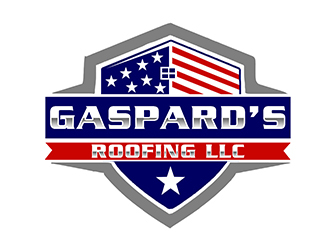 Gaspard’s Roofing LLC logo design by PrimalGraphics
