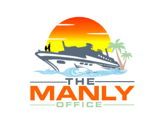 The Manly Office  logo design by AamirKhan