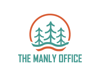 The Manly Office  logo design by akilis13
