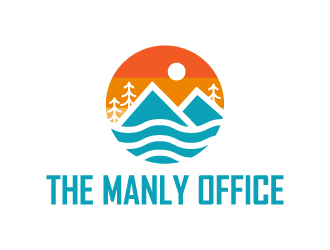 The Manly Office  logo design by akilis13