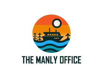 The Manly Office  logo design by akilis13