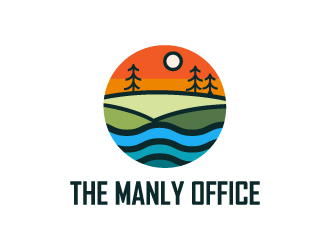 The Manly Office  logo design by akilis13