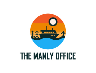 The Manly Office  logo design by akilis13