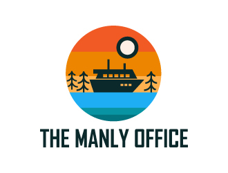 The Manly Office  logo design by akilis13