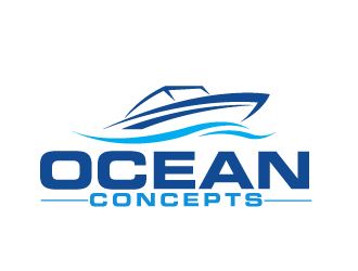 Ocean Concepts logo design by AamirKhan