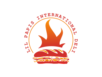 LIL PAPIS INTERNATIONAL DELI logo design by berkahnenen