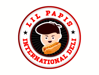LIL PAPIS INTERNATIONAL DELI logo design by aryamaity