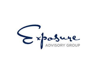 Exposure Advisory Group logo design by alby