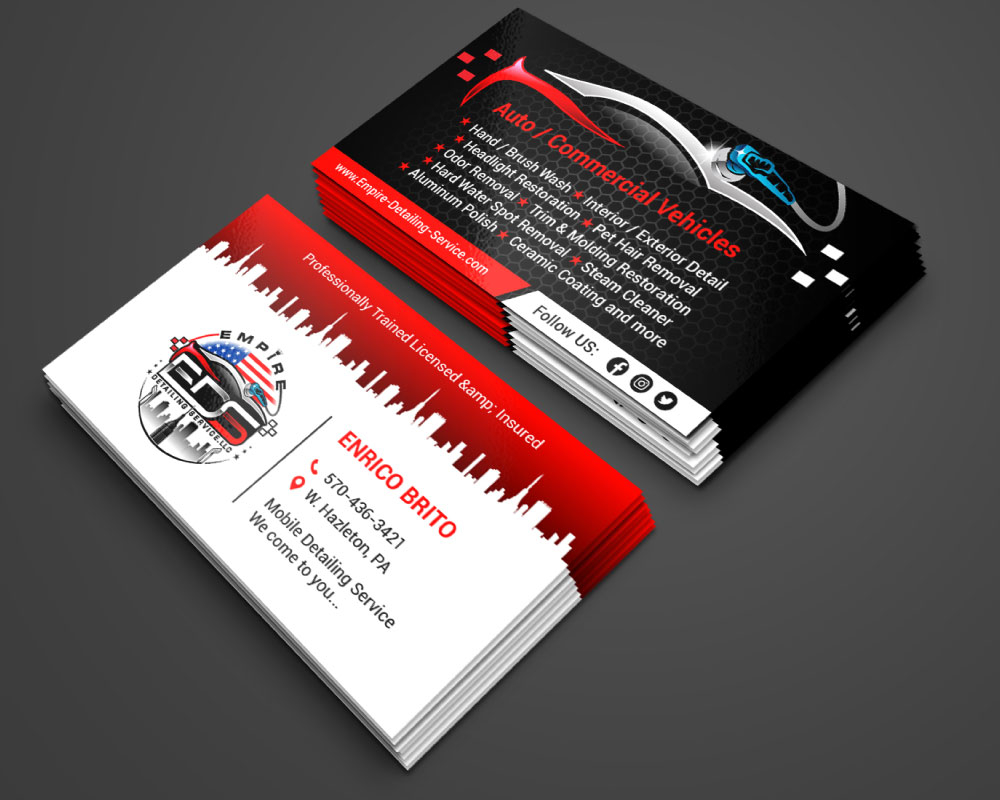 Empire Detailing Service  logo design by Boomstudioz