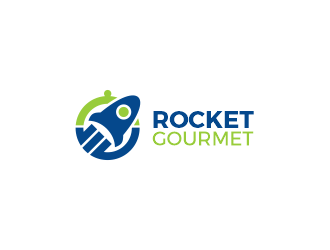 Rocket Gourmet logo design by SmartTaste
