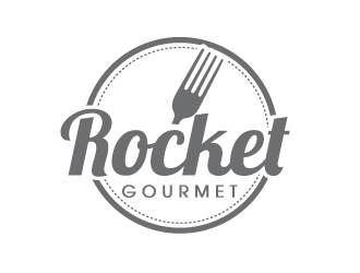 Rocket Gourmet logo design by AamirKhan