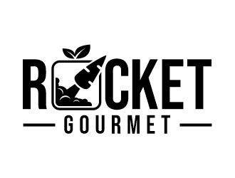 Rocket Gourmet logo design by jm77788