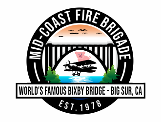 Mid-Coast Fire Brigade  logo design by hidro