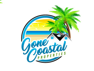 Gone Coastal Properties logo design by daywalker
