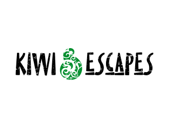 Kiwi Escapes logo design by Panara